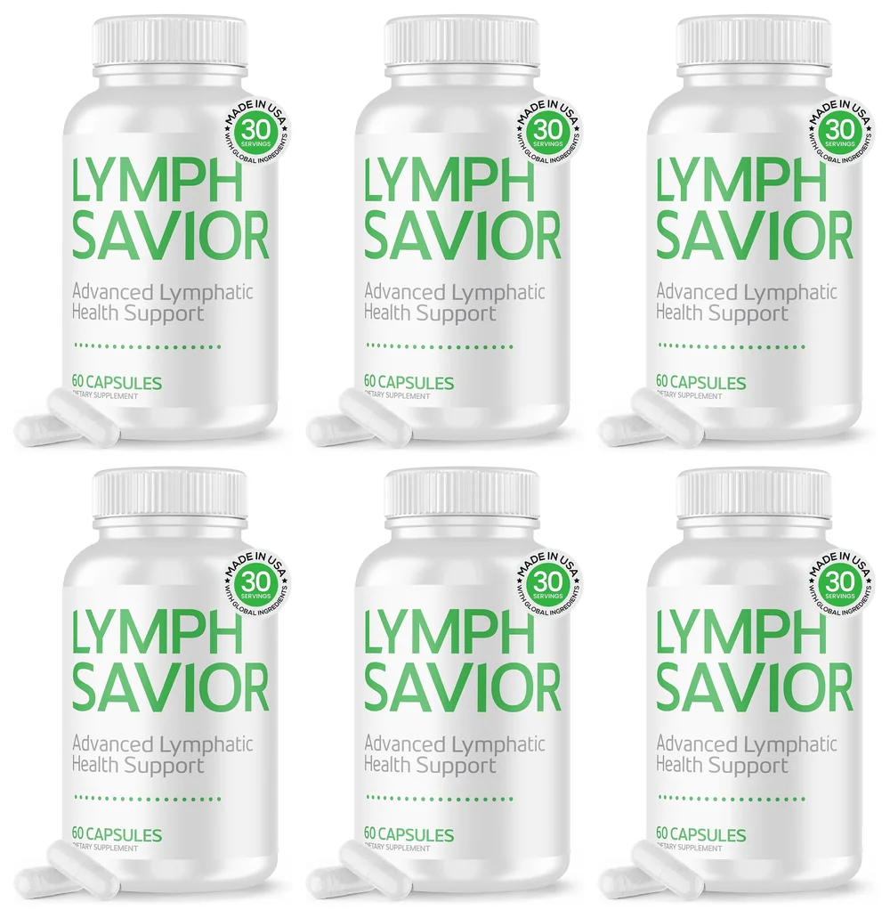 The Lymph Savior 6 bottles pack